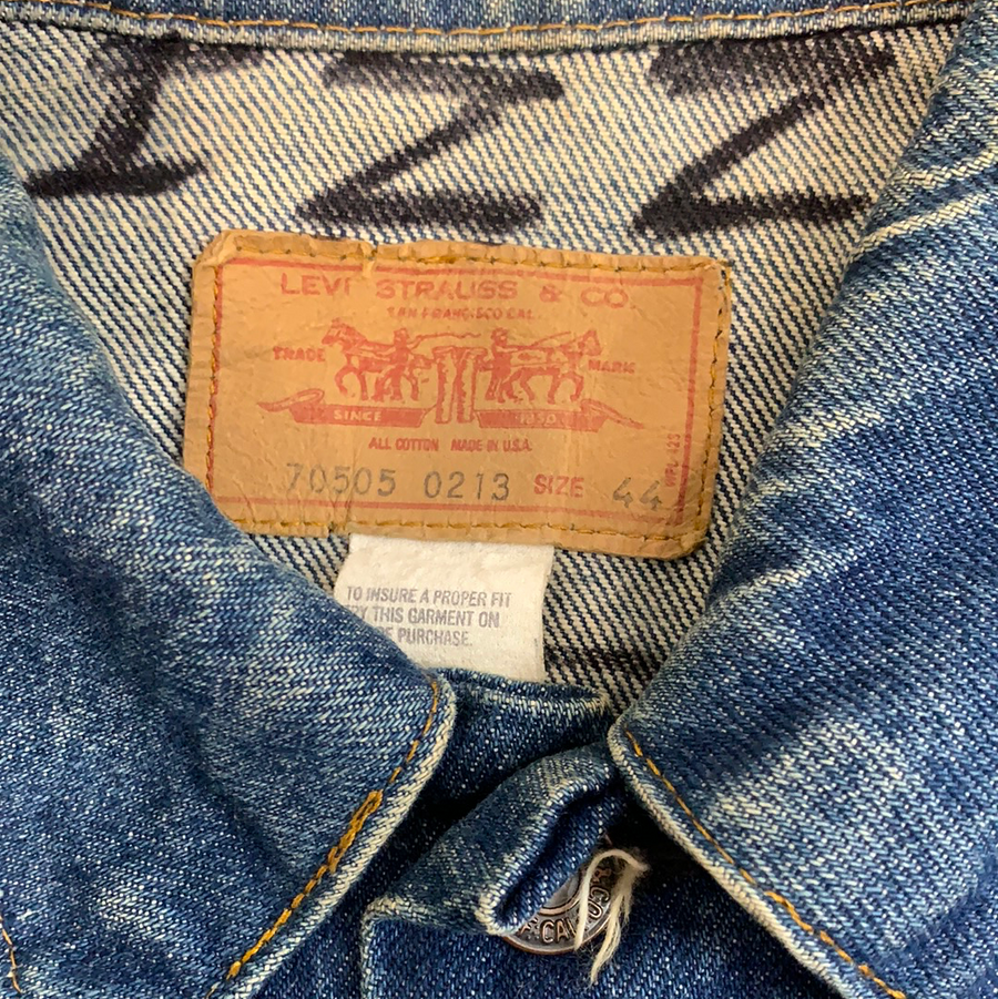 Vintage levi strauss denim top jacket