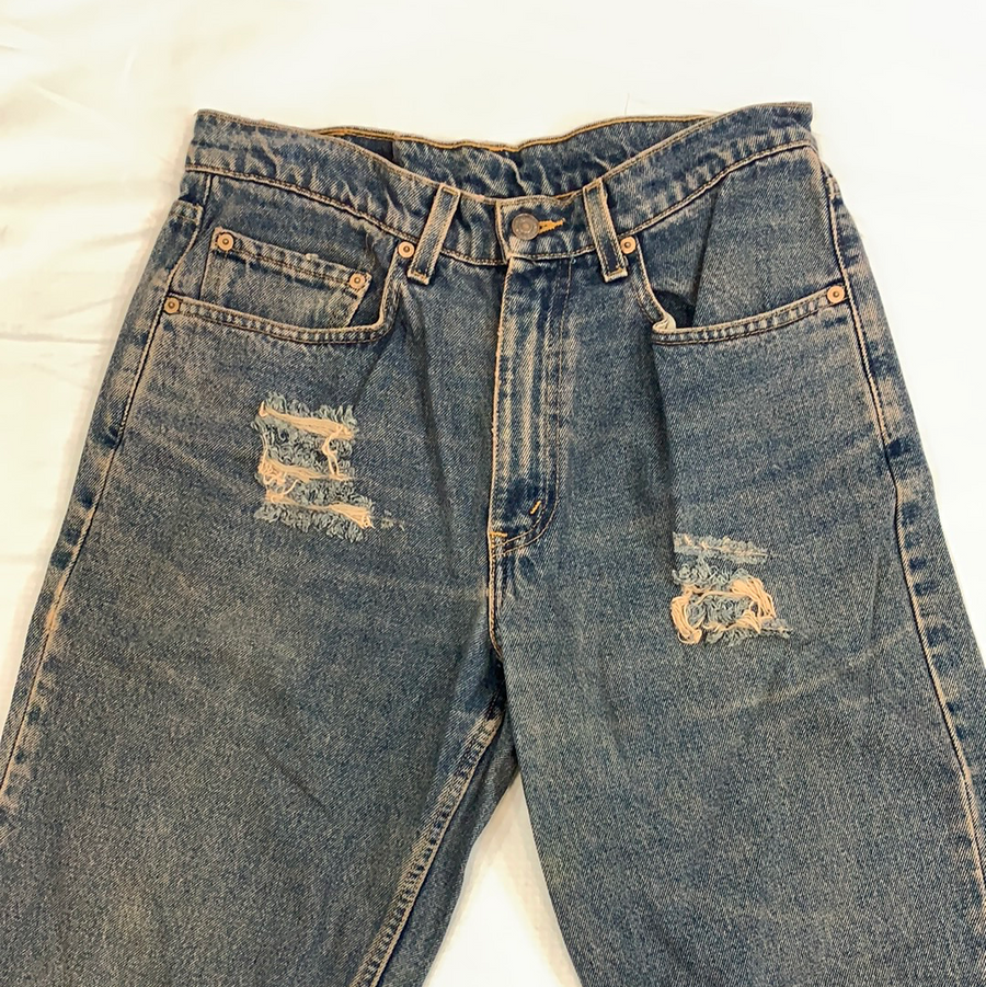Vintage Levi’s 550 Distressed Denim Pants - 32in