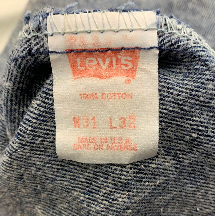 Vintage Levi’s Acid Wash 506 Denim Jeans - 31in