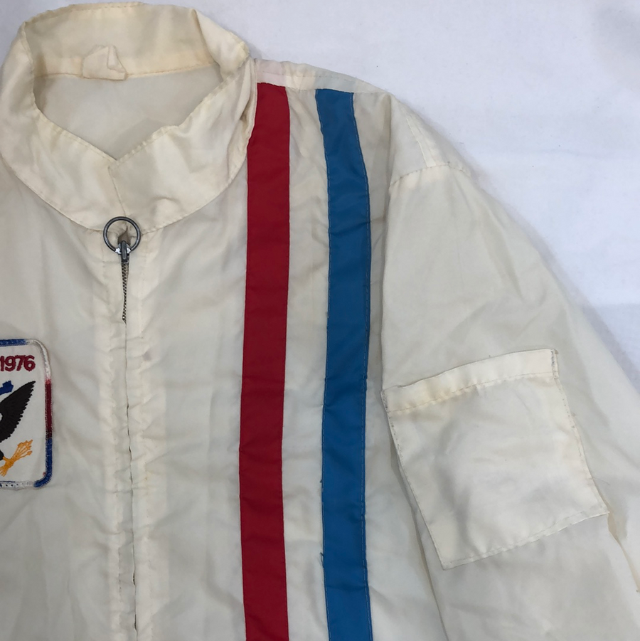 1940s-1970s Vintage White Drizzler Sportsman’s Jacket