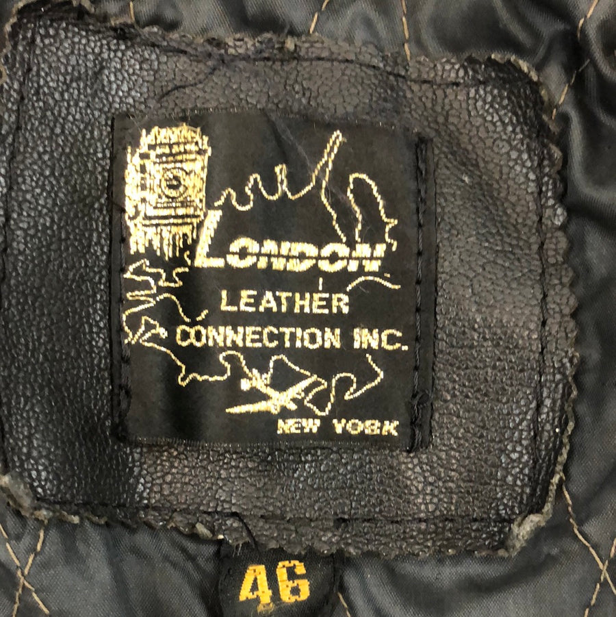 Vintage London Leather Connection Inc Jacket The Era NYC
