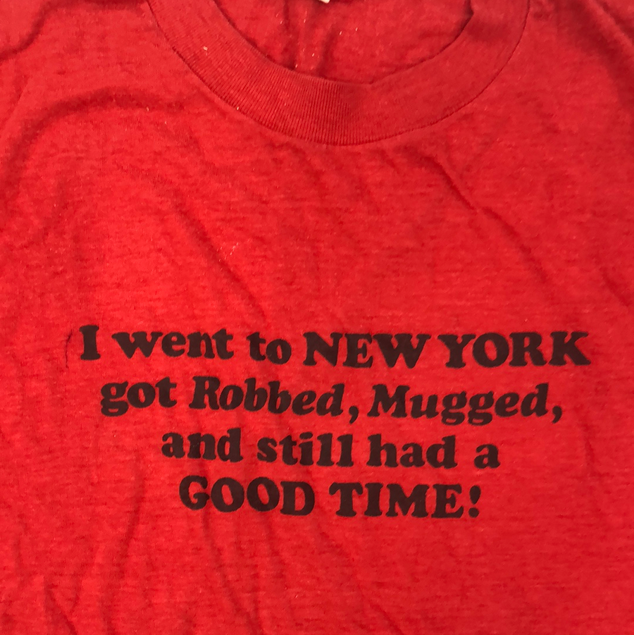 Vintage Red NY T Shirt