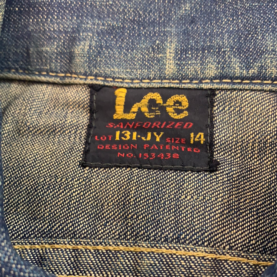 Vintage Lee Sanforized denim jacket