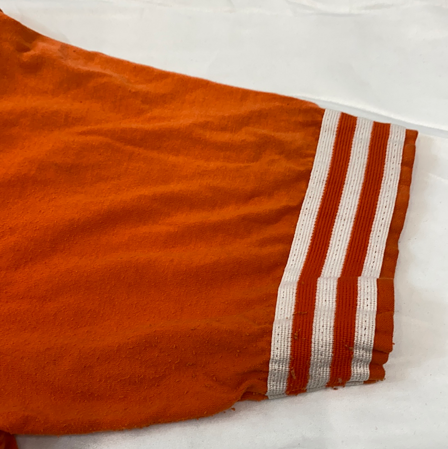 Vintage 90’s Jerzees Orange V-Neck T-Shirt