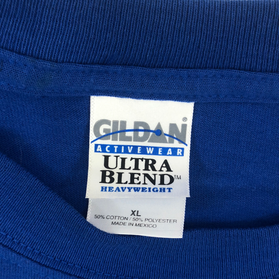 Vintage Gildan Blue Superman Tee Shirt