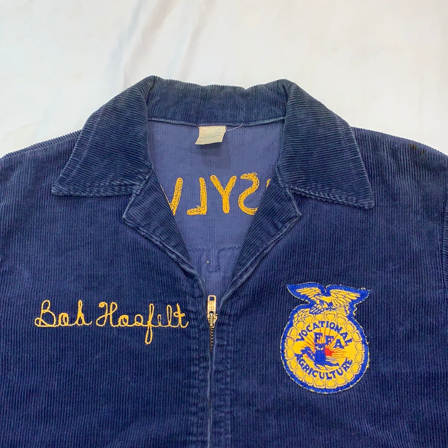 Vintage national FFA corduroy jacket