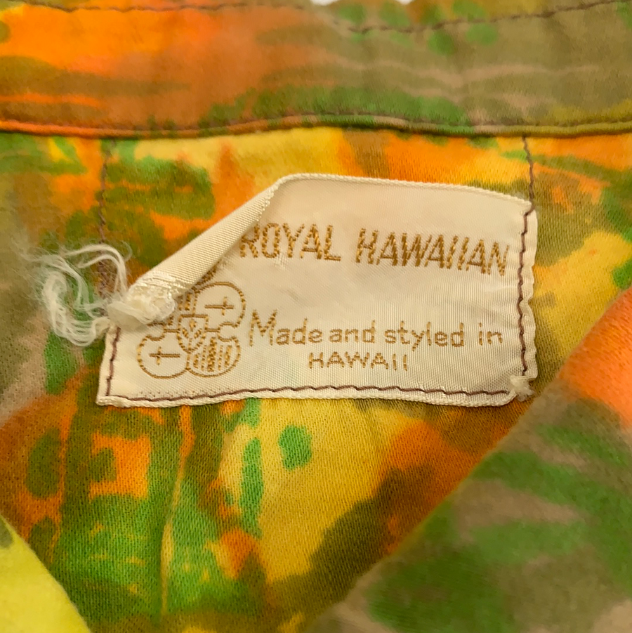 Vintage Royal Hawaiian short sleeve button up