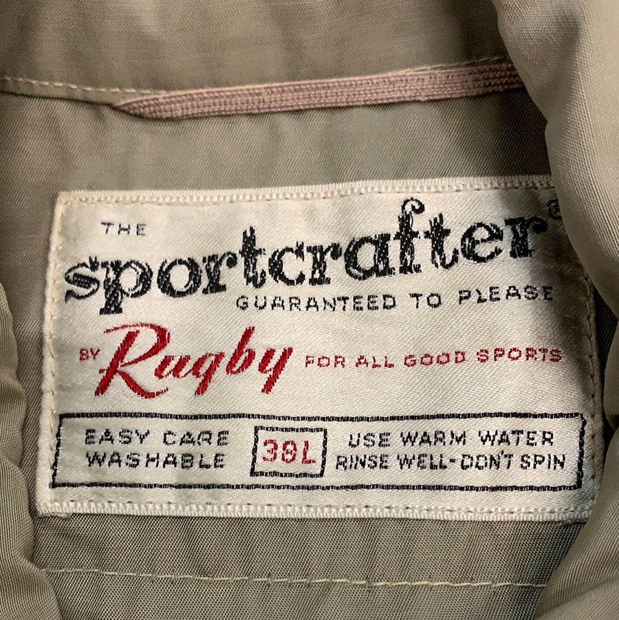 Vintage The Sportcrafter by Rugby zip up jacket