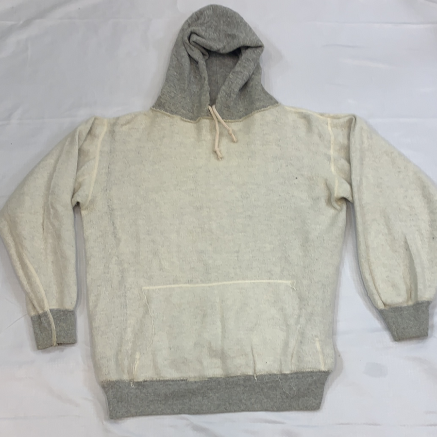 Vintage 1950-60s Grey Hooded Sweater