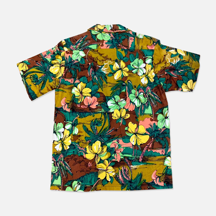 Vintage Hawaiian Shirt Button Up - The Era NYC