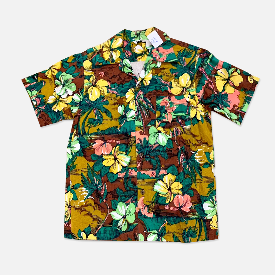 Vintage Hawaiian Shirt Button Up - The Era NYC