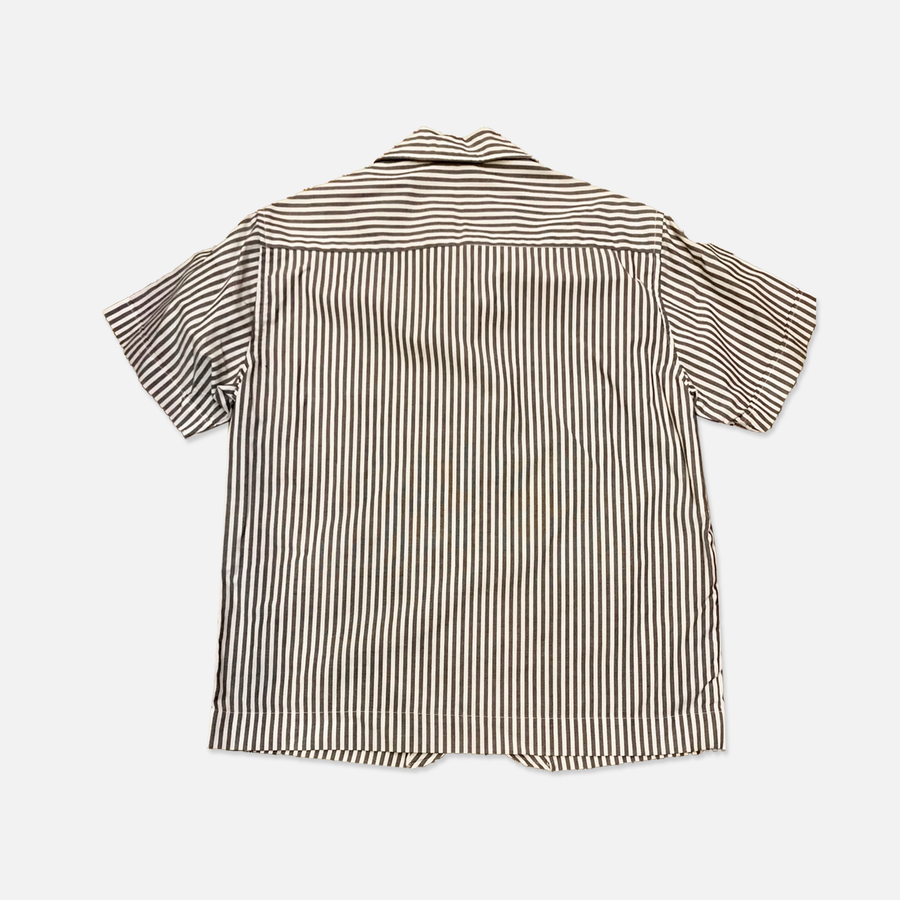 Vintage Stripe Button Up Shirt - The Era NYC