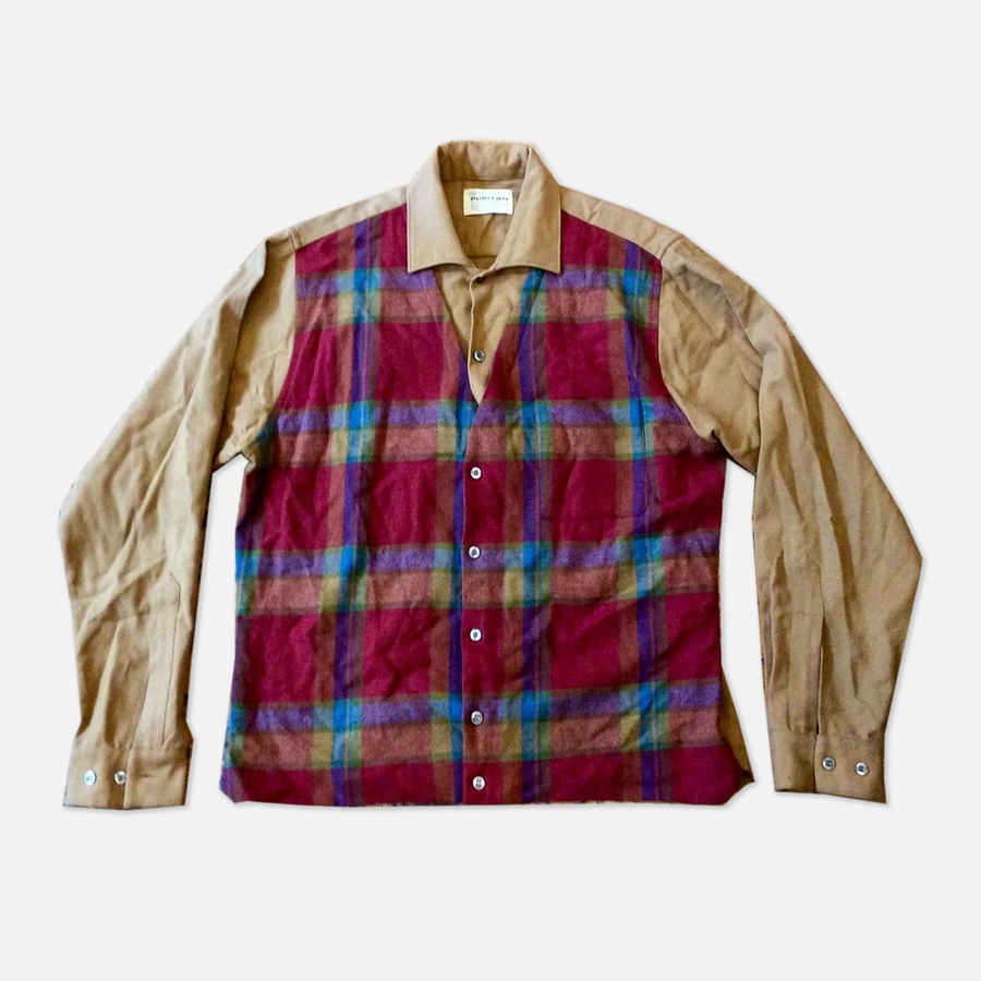 Vintage Plaid Button Up 1940s - The Era NYC